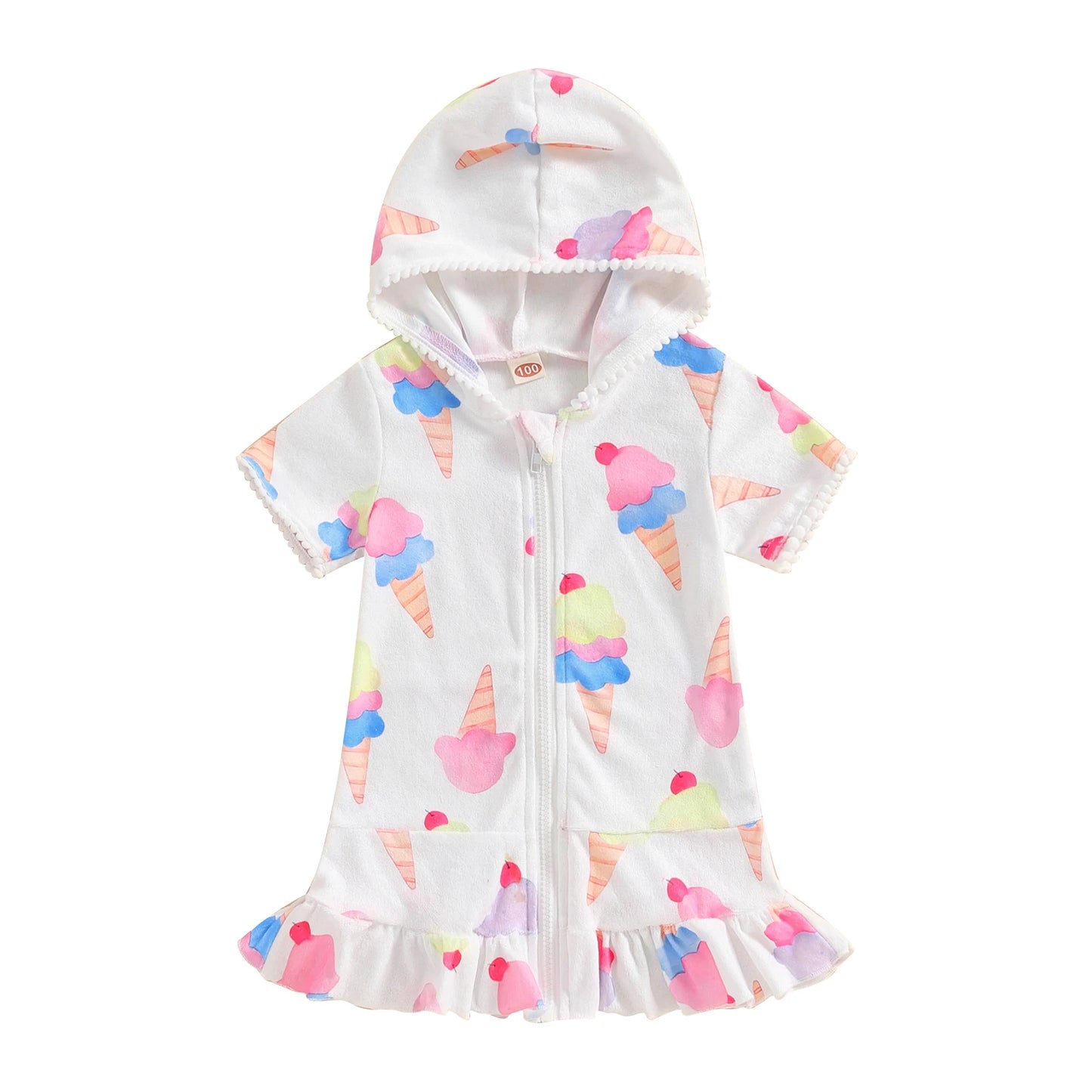 Vestido de Praia Infantil