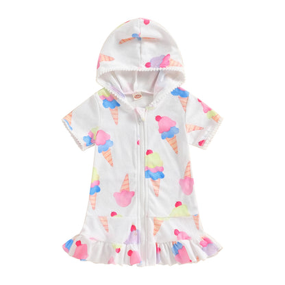 Vestido de Praia Infantil