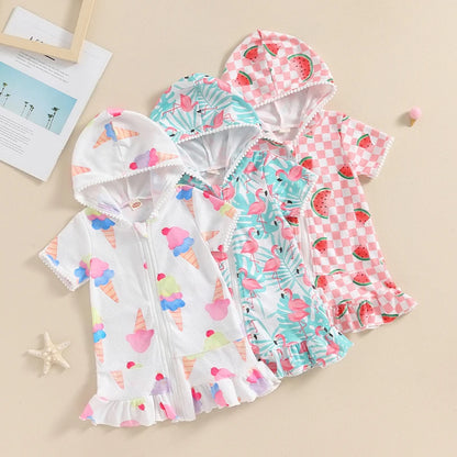 Vestido de Praia Infantil