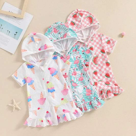 Vestido de Praia Infantil
